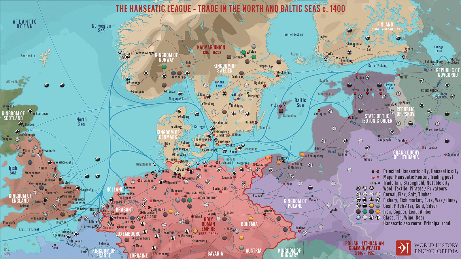 The Role of the Hanseatic League in Shaping Northern European Trade