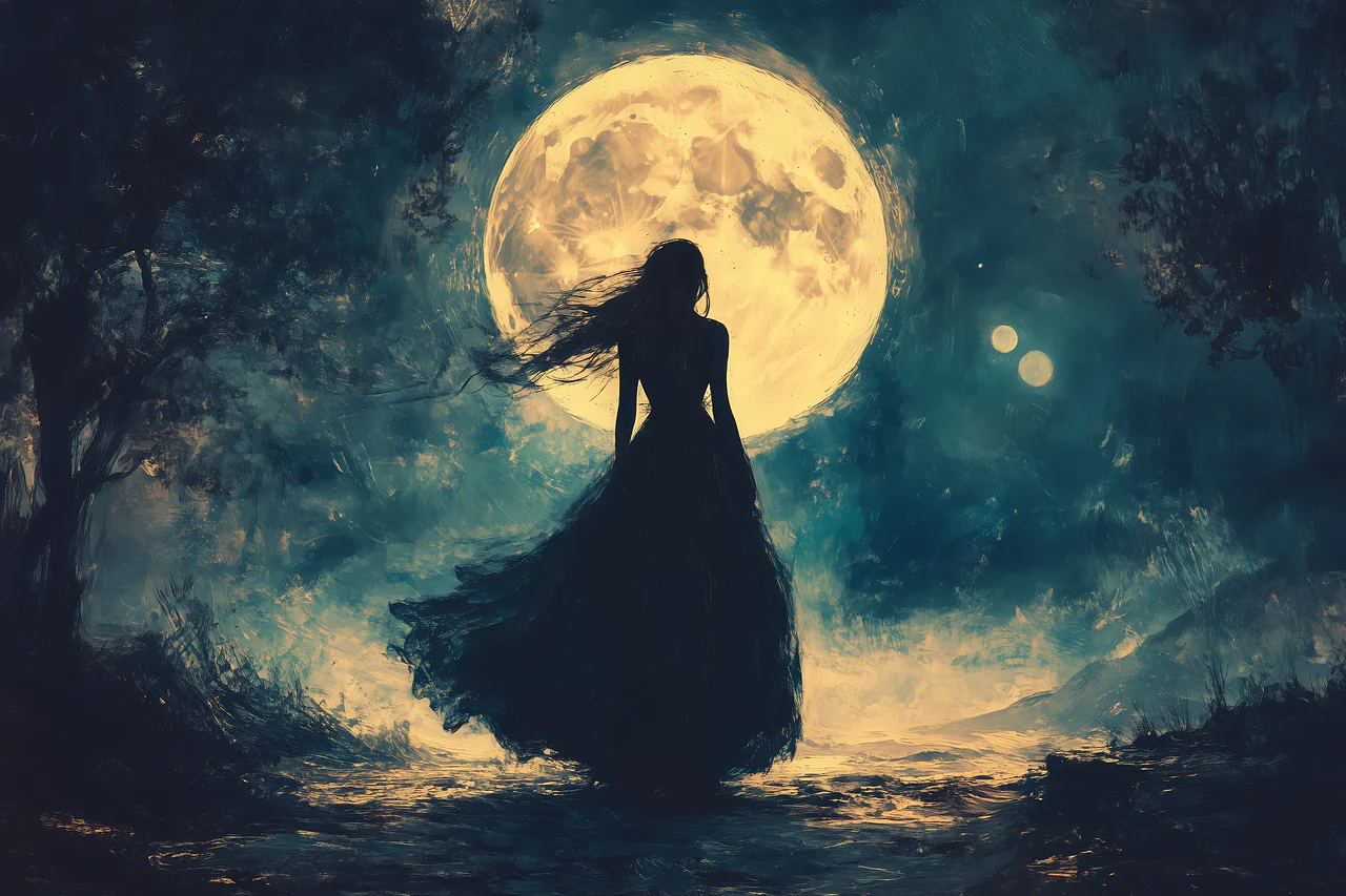 The Role of the Moon in Female Deities Across Cultures
