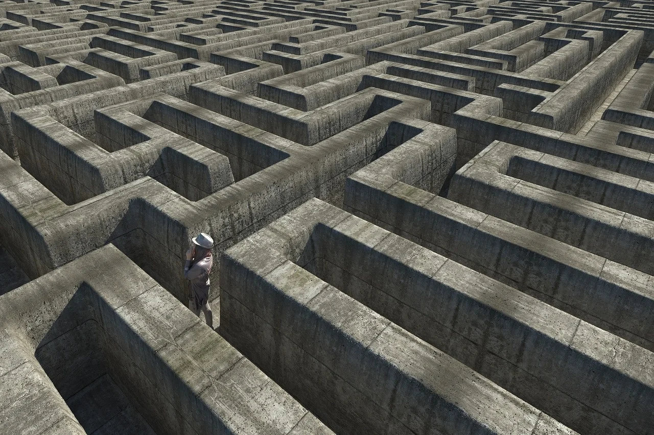 Why Were Labyrinths and Mazes Associated With Spiritual Journeys in Mythology?